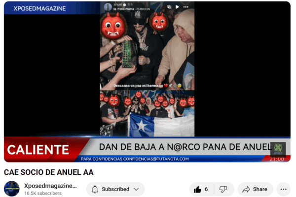 CAE SOCIO DE ANUEL AA