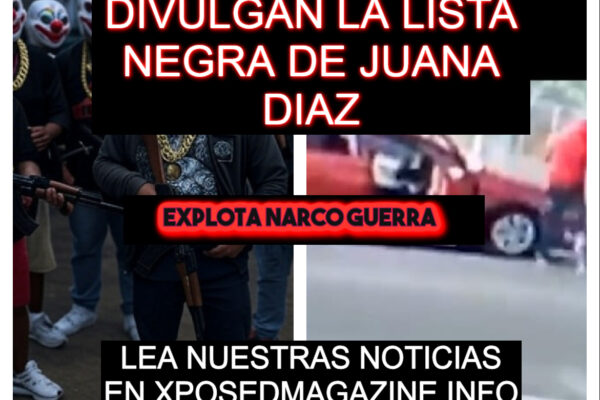 DIVULGAN LA LISTA NEGRA DE JUANA DIAZ
