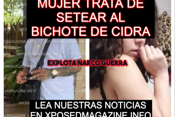 MUJER TRATA DE SETEAR AL BICHOTE DE CIDRA