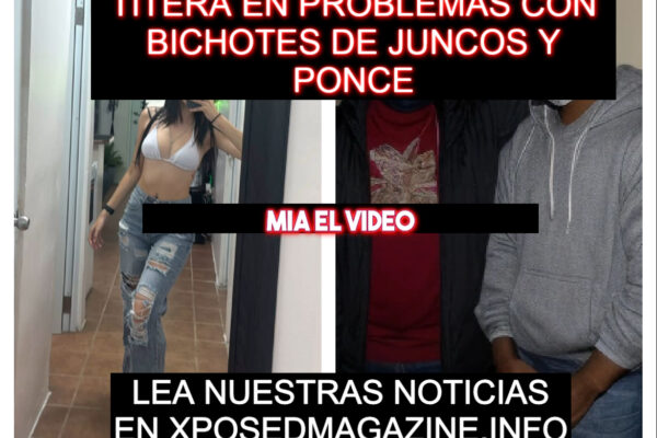 TITERA EN PROBLEMAS CON BICHOTES DE JUNCOS Y PONCE