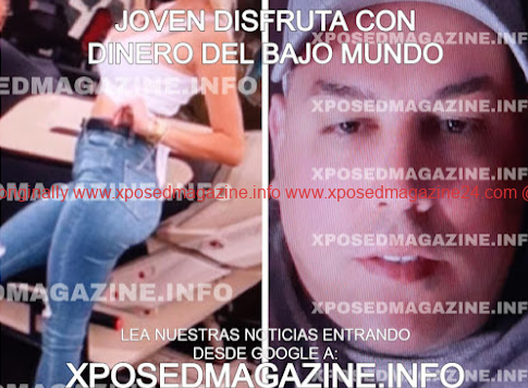 JOVEN DISFRUTA CON DINERO DEL BAJO MUNDO