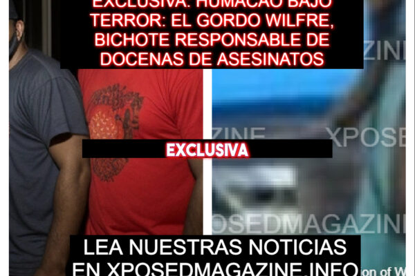 EXCLUSIVA: HUMACAO BAJO TERROR: EL GORDO WILFRE, BICHOTE RESPONSABLE DE DOCENAS DE ASESINATOS